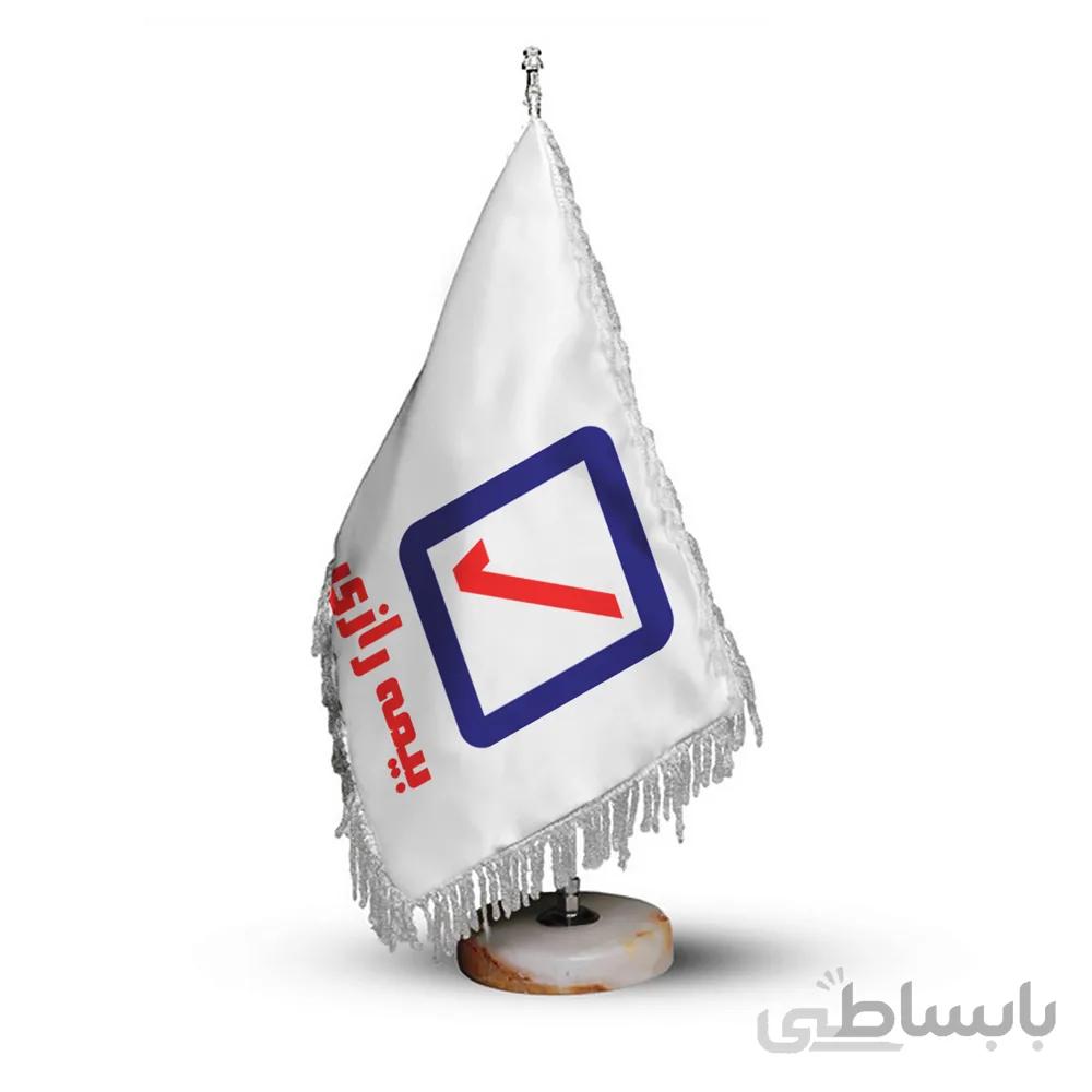 پرچم رومیزی و تشریفات بیمه رازی کد PR240