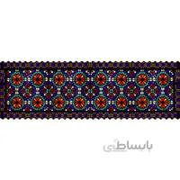 رانر رومیزی مستطیل سنتی مخمل 3038
