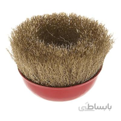 فرچه سیمی کاسه ای افشان قطر100میلیمتری