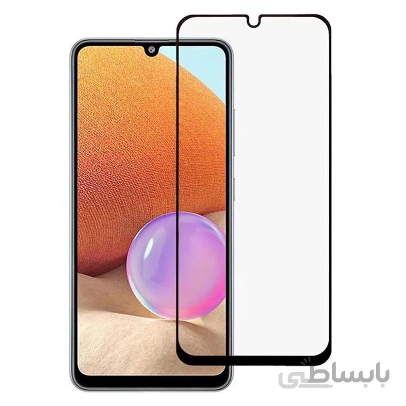 گلس تمام صفحه و تمام چسب سامسونگ Samsung Galaxy A32 4G Full Glass Screen Protector