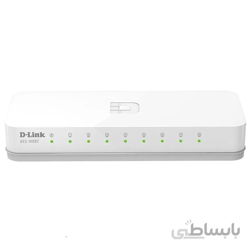 سوییچ 8 پورت 10/100 دی-لینک DES-1008C