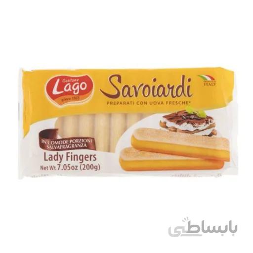 بیسکوییت لیدی فینگر لاگو(lago)200گرمی