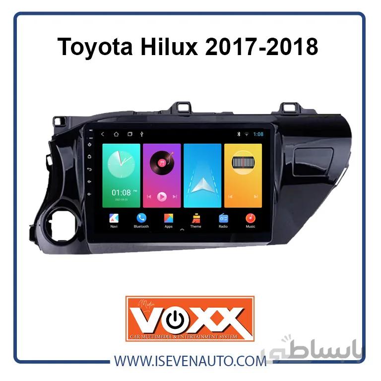 مانیتور اندروید VoxX – مدل C200Pro تویوتا -هایلوکس 2018-2017 ا مانیتور اندروید VoxX – مدل C200Pro تویوتا -هایلوکس 2018-2017