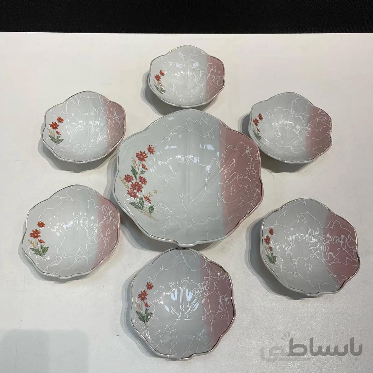 هفت پارچه آجیل خوری قدیمی