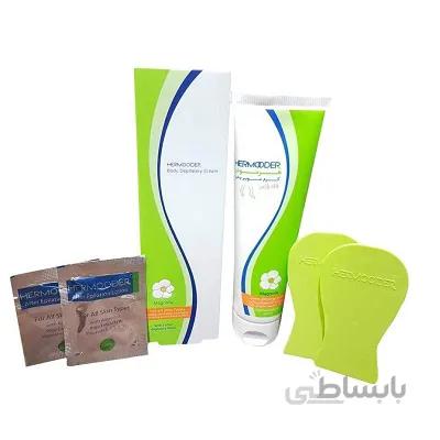 کرم موبر بدن هرمودر مناسب پوست معمولی 100 میلی لیتر ا Hermooder Depilatory Cream