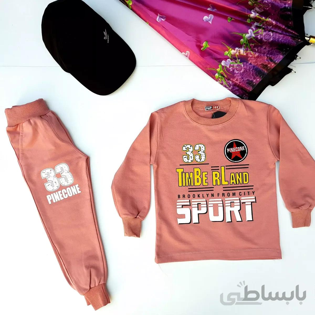 بلوز شلوار پسرانه نخی آستین بلند (چهار فصل)