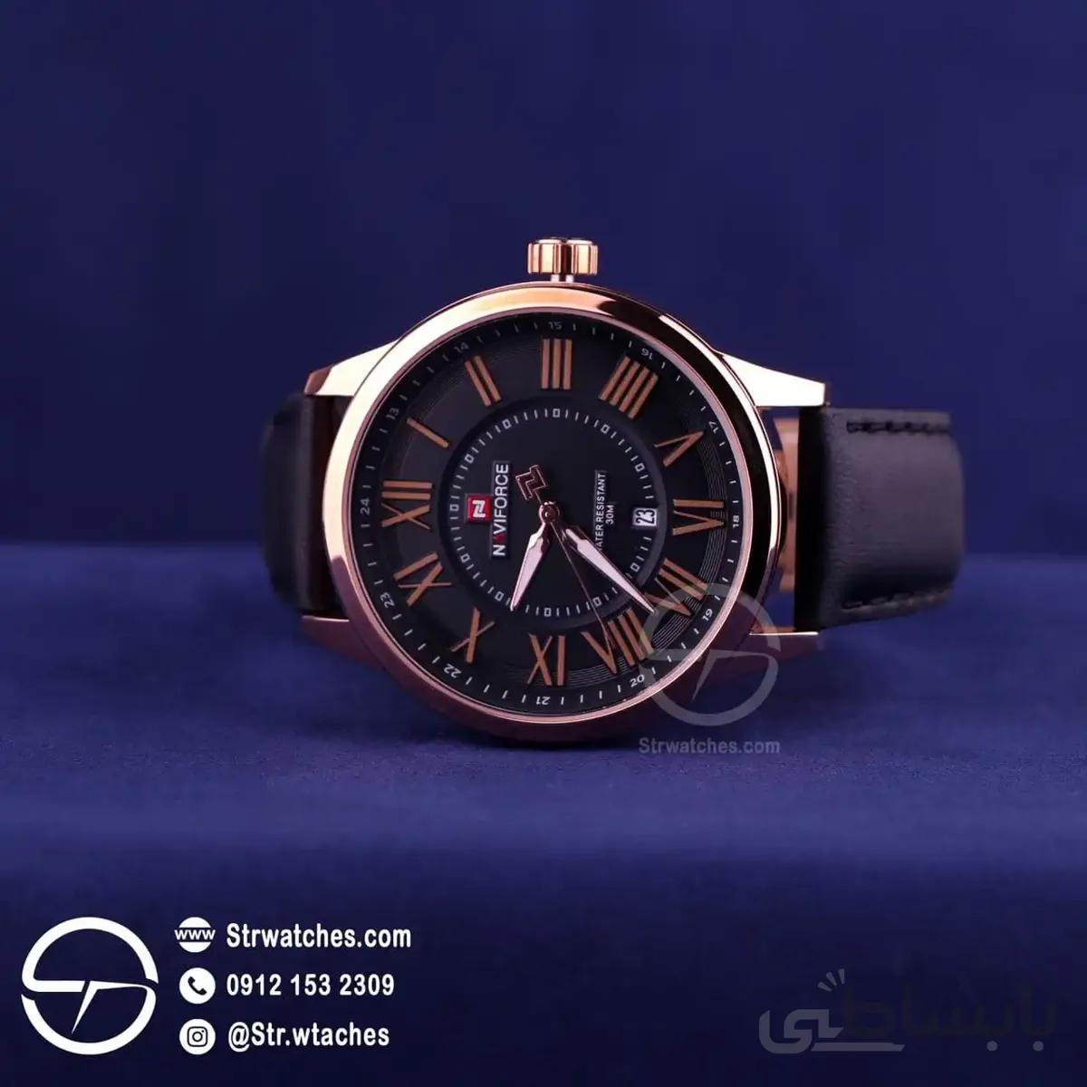 ساعت مچی مردانه عقربه ای نیوی فورس اورجینال مدل NF کد 71511