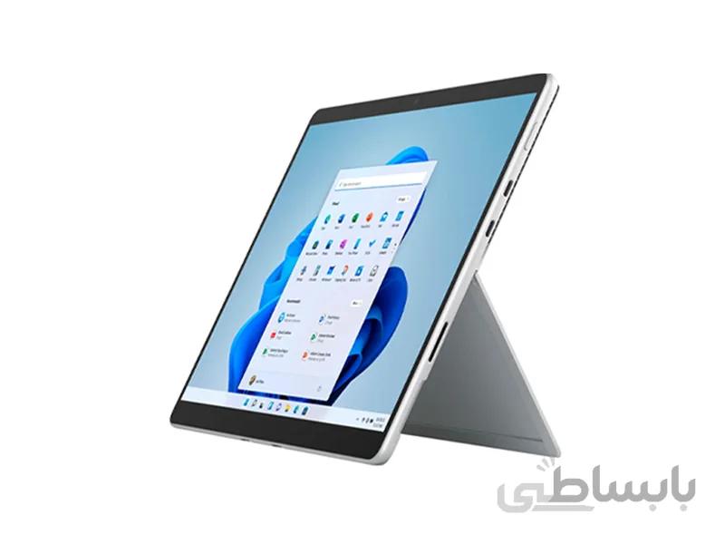 تبلت مایکروسافت Surface Pro 8 | حافظه 128 رم 8 گیگابایت پردازنده i5 ا Microsoft Surface Pro 8 i5 128/8 GB کد 315439