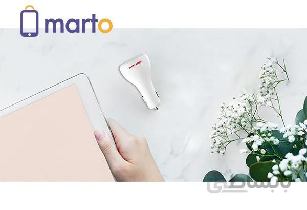 شارژر فندکی ماراکوکو مدل MAC3 ا Marakoko MAC3 4USB Car Charger