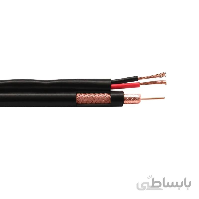 کابل RG59 ترکیبی ویسمن مدل RG 0.7-96 طول 305 متر