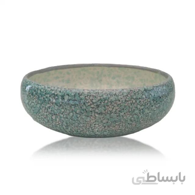 گلدان سرامیکی بونسای طرح ابروباد