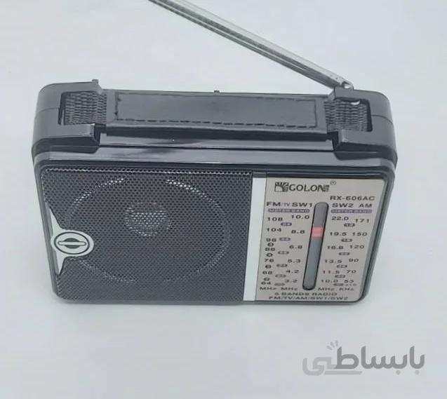 اسپیکر و رادیو GOLON 606 AC