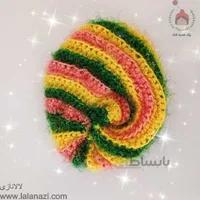 اسکاچ بافتنی ظرفشویی طرح مارپیچی ( کد 40134 )