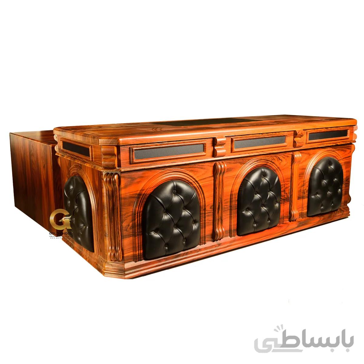 میز مدیریتی وکیوم تمام MDF مدل GM125