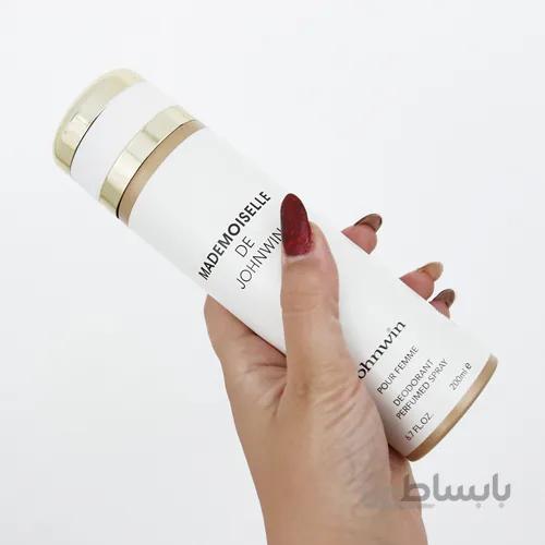 اسپری زنانه جانوین کوکو مادمازل (JOHNWIN spray mademoiselle) حجم 200 میل ا JOHNWIN spray mademoiselle 200ML