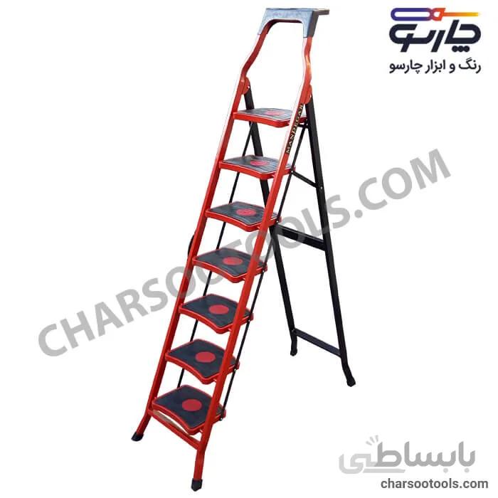 نردبان 7 پله خانگی ماندگار مدل سما
