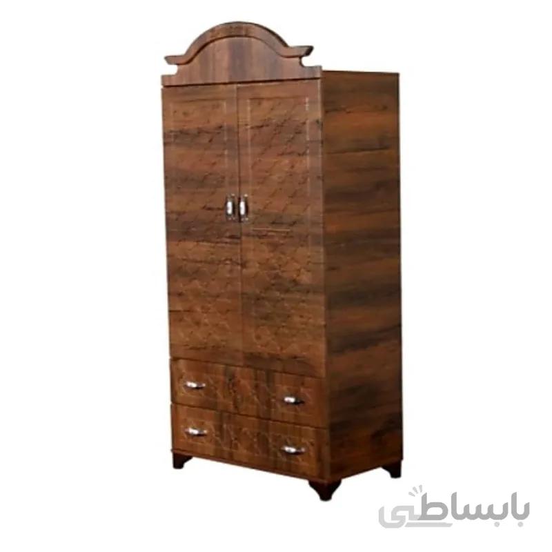کمد لباس مدل روژان ام دی اف حمل در تهران رایگان - سفید