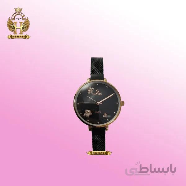 ساعت زنانه داتیس مدل Datis D8409L مشکی-رزگلد