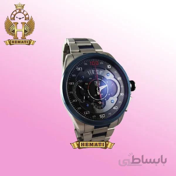 ساعت مردانه تگ هویر مرسدس بنز TAG HEUER MERCEDES-BENZ SLS نقره ای سرمه ای