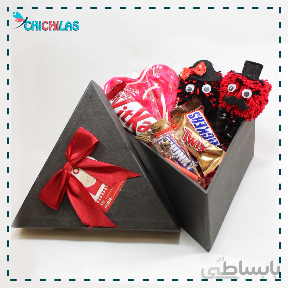 باکس هدیه ولنتاین 99 طرح 2