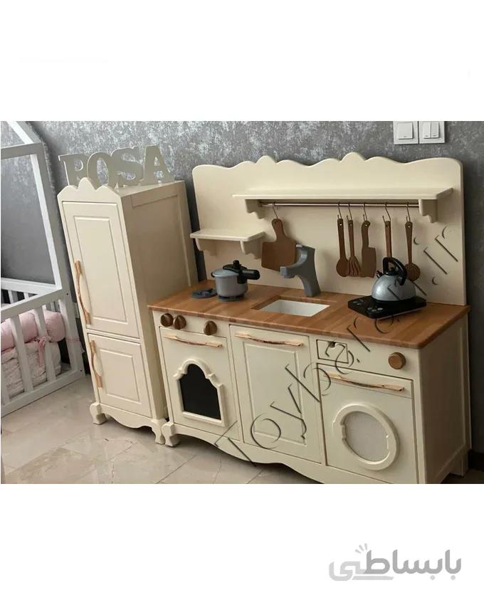 کابینت چوبی کودک 5 تکه
