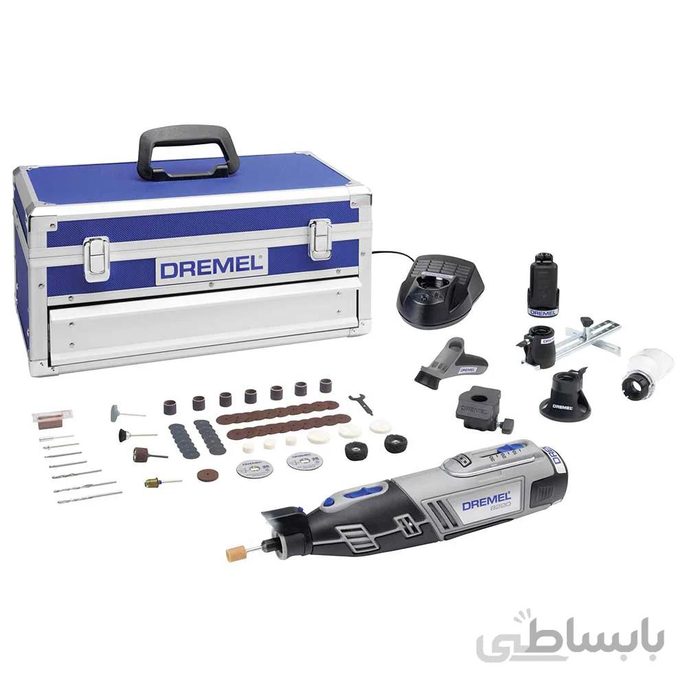 فرز انگشتی درمل ۸۲۲۰ با متعلقات ۶۵ پارچه