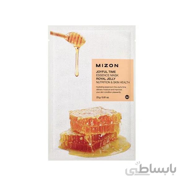 ماسک ورقه ای رویال ژل MIZON ا ماسک ورقه اعمال رویال ژل