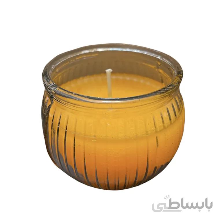 شمع معطر پرتقالی مدل STC349