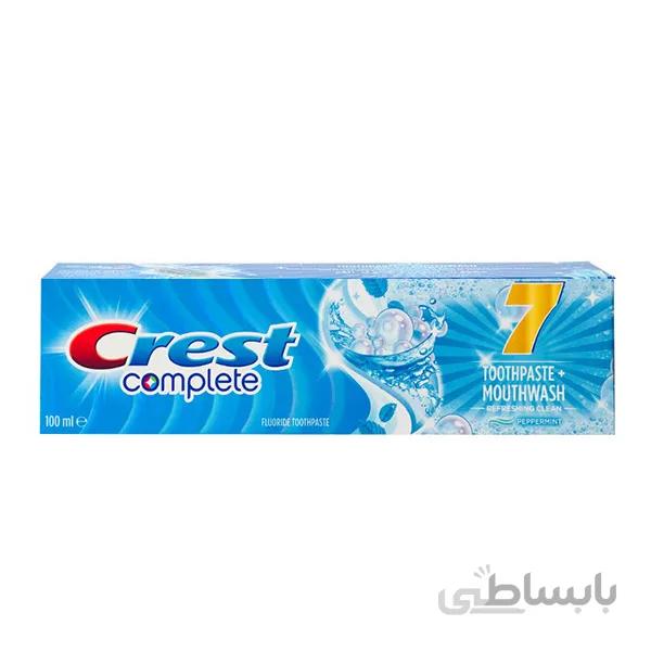 خمیر دندان کرست مدل Complete 7