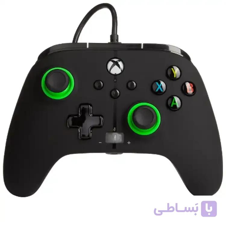 دسته بازی PowerA برای XBOX Series X|S - رنگ مشکی سبز