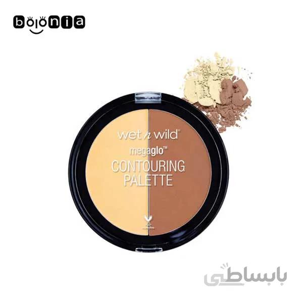 پالت کانتورینگ مگا گلو وت اند وایلد ا WET N WILD Contouring Palette MegaGlo