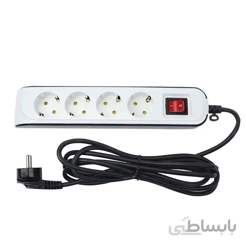 چهار خانه ارتدار با کلید و کابل 5 متر پارت