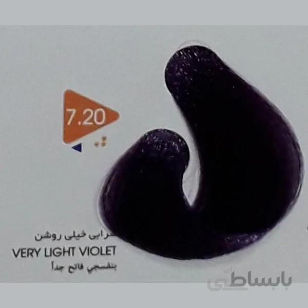 رنگ مو ویتامول (Vitamol) شرابی خیلی روشن (شماره 7/20 شرابی) حجم 120 میل