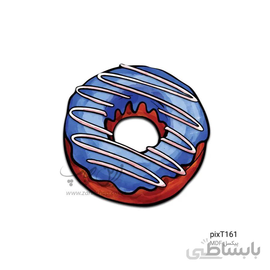 پیکسل MDF طرح دونات PixT161