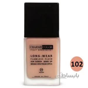 کرم پودر چارم کالر Long Wear شماره 102