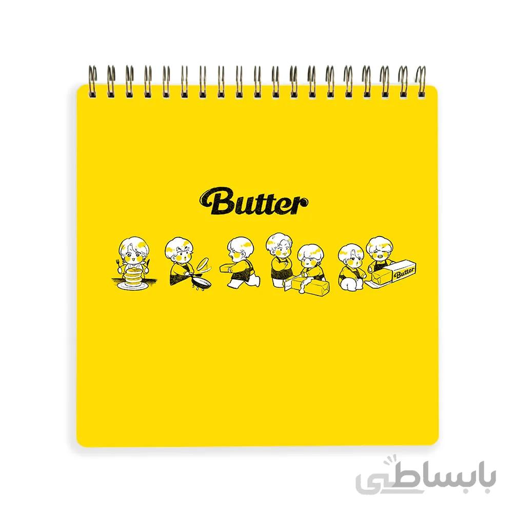 دفترچه يادداشت bts butter کد 10100209