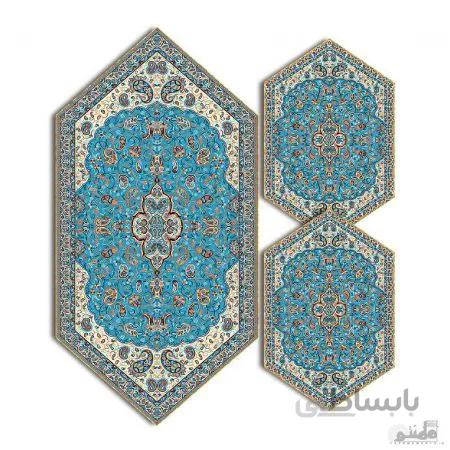 سری سه تکه ترمه طرح شاه عباسی کد 807