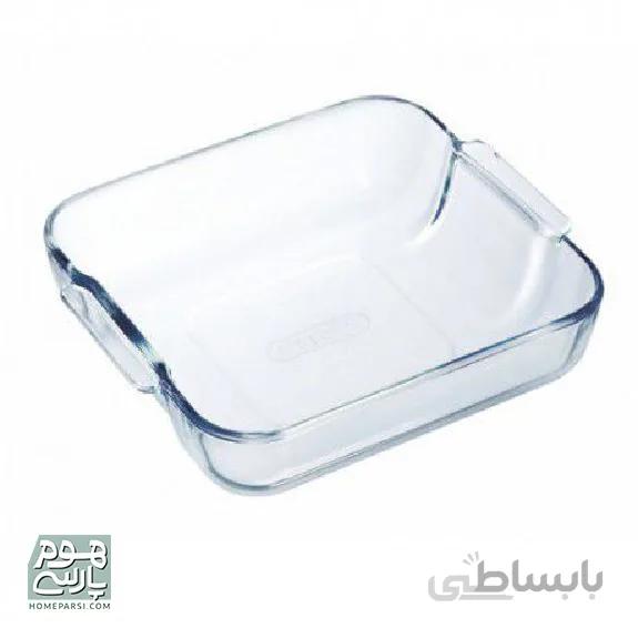 ظرف پخت دربدار پیرکس مدل مربع Classic