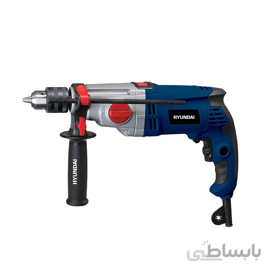 دریل گیربکسی 1050 وات هیوندای مدل HP-1013 ا 1050W HYUNDAI electric drill