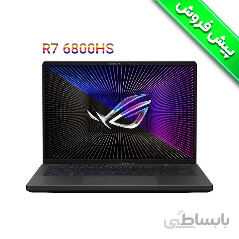 لپ تاپ گیمینگ ایسوس راگ زفیروس ASUS ROG Zephyrus G14 GA402RJ R7 6800HS RX6700S 100W 2022