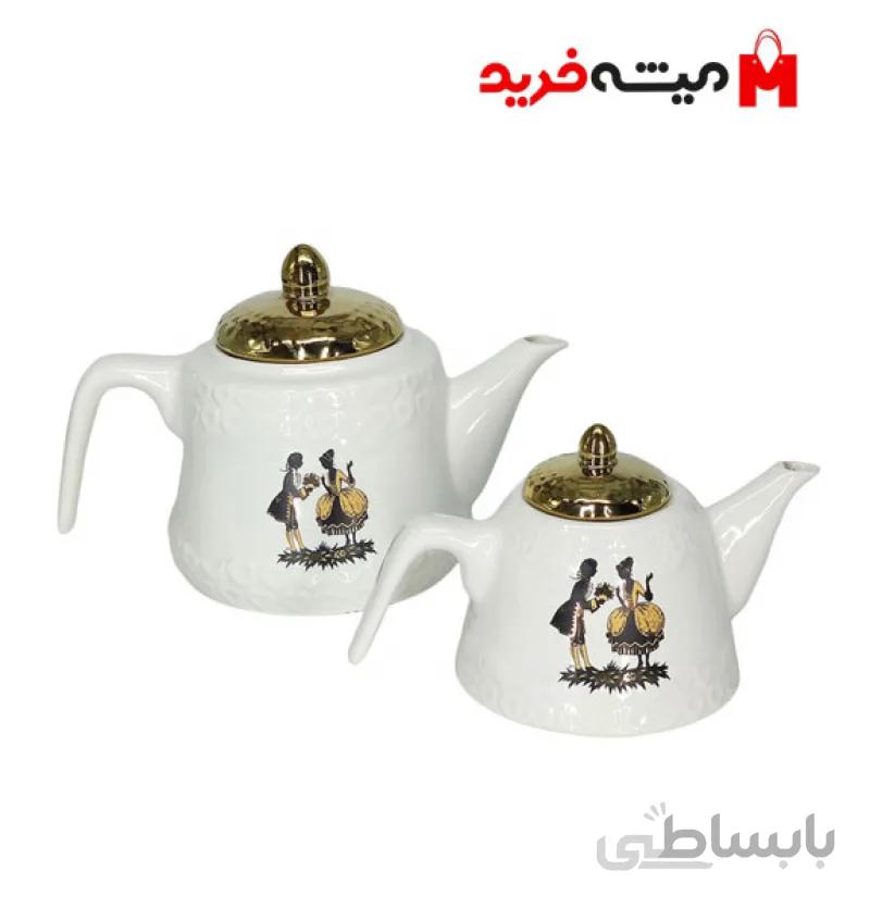 ست کتری و قوری شعله مستقیم مدل دنسی