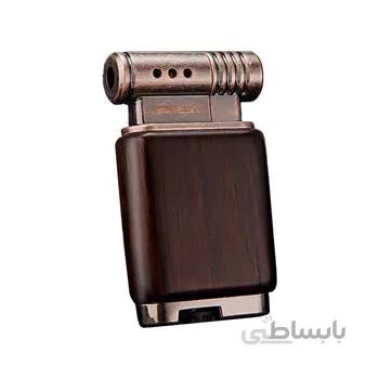 فندک گازی طرح دار چوبی هانست
