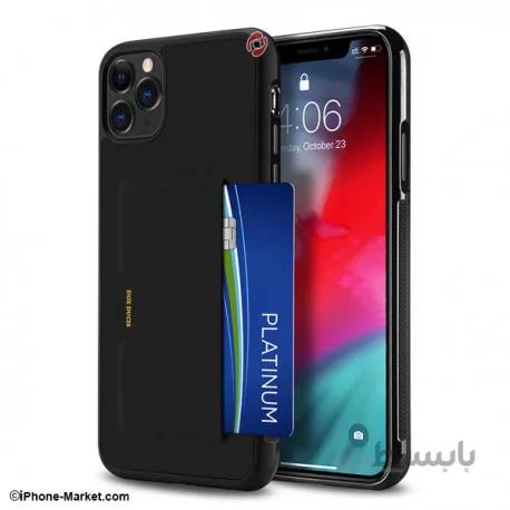 کاور چرم آیفون 11 پرو مدل Pocard برند Dux Ducis