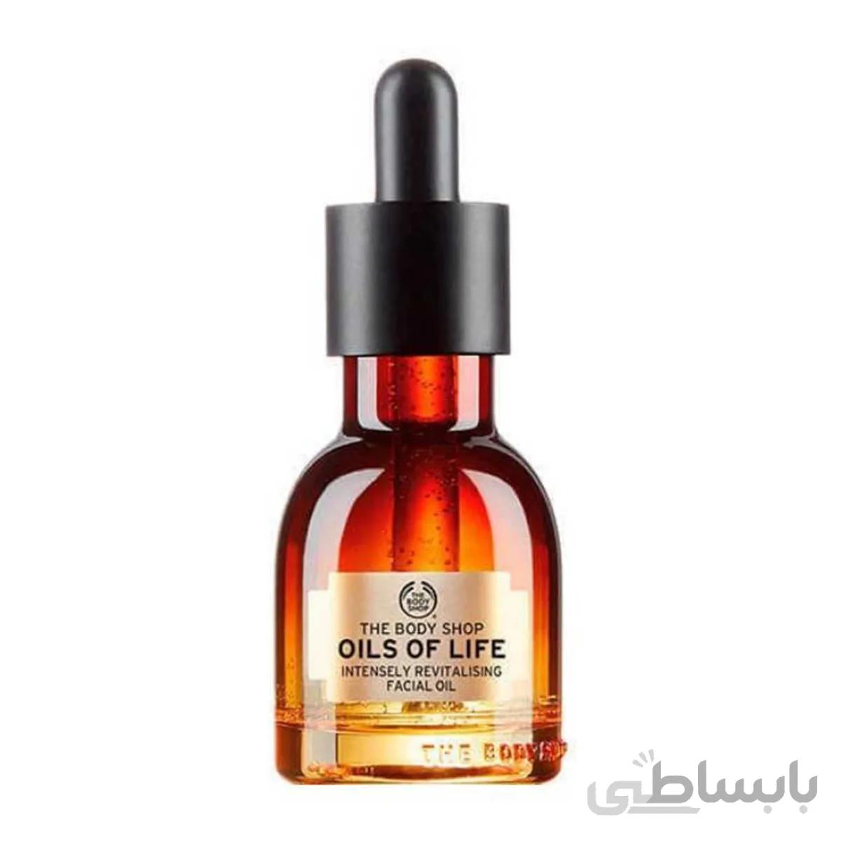 روغن احیا کننده صورت Oils of Life بادی شاپ