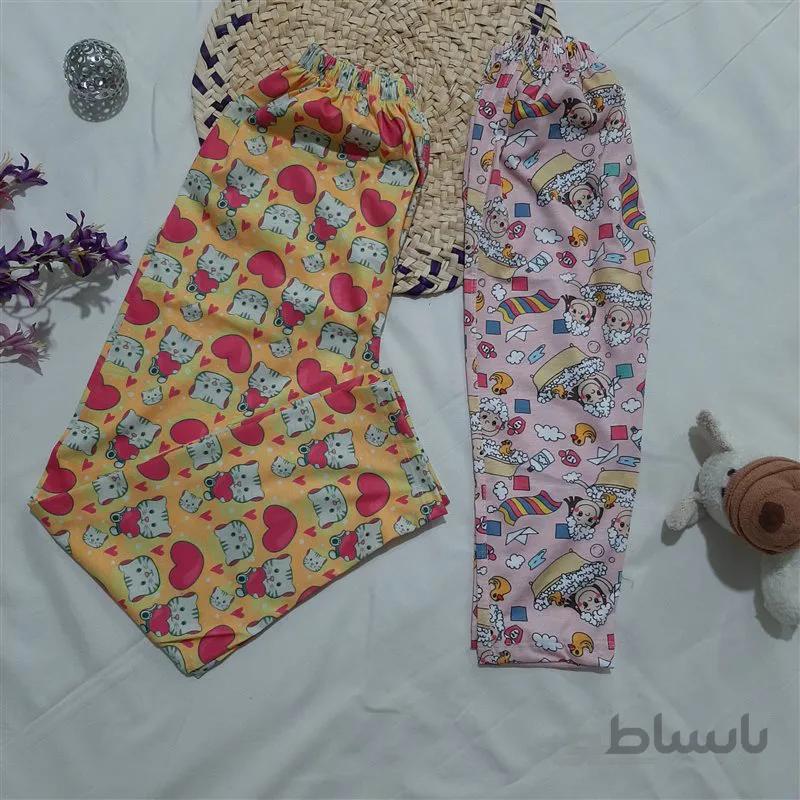 شلوار راحتی دخترانه تابستانی