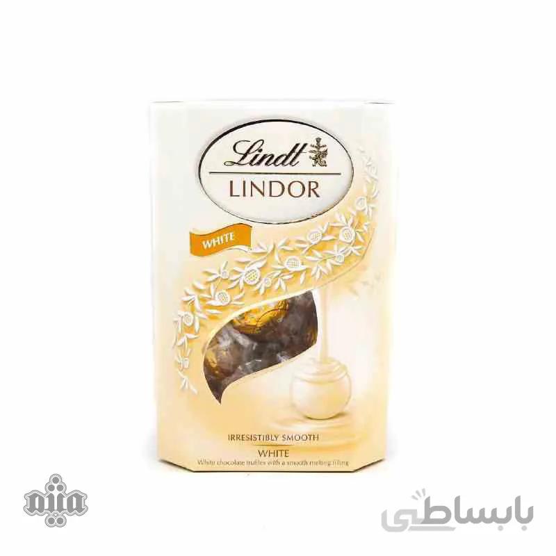 شکلات ترافل سفید لیندور