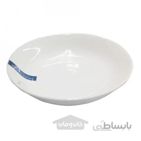 کاسه سالاد خوری رنگ سفید سایز کوچک