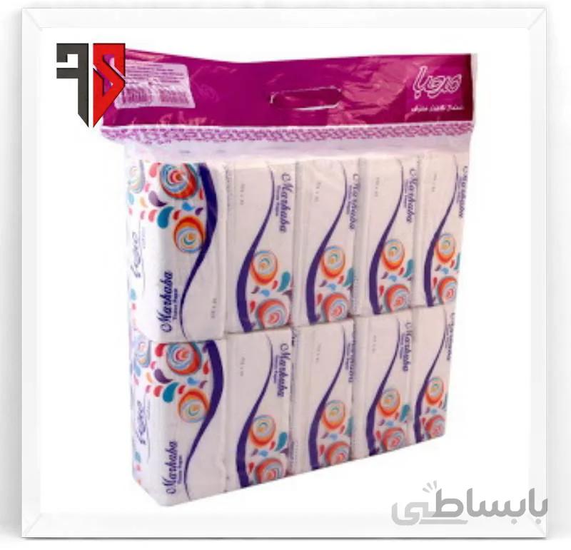 دستمال کاغذی اقتصادی مرحبا خانواده کارتنی