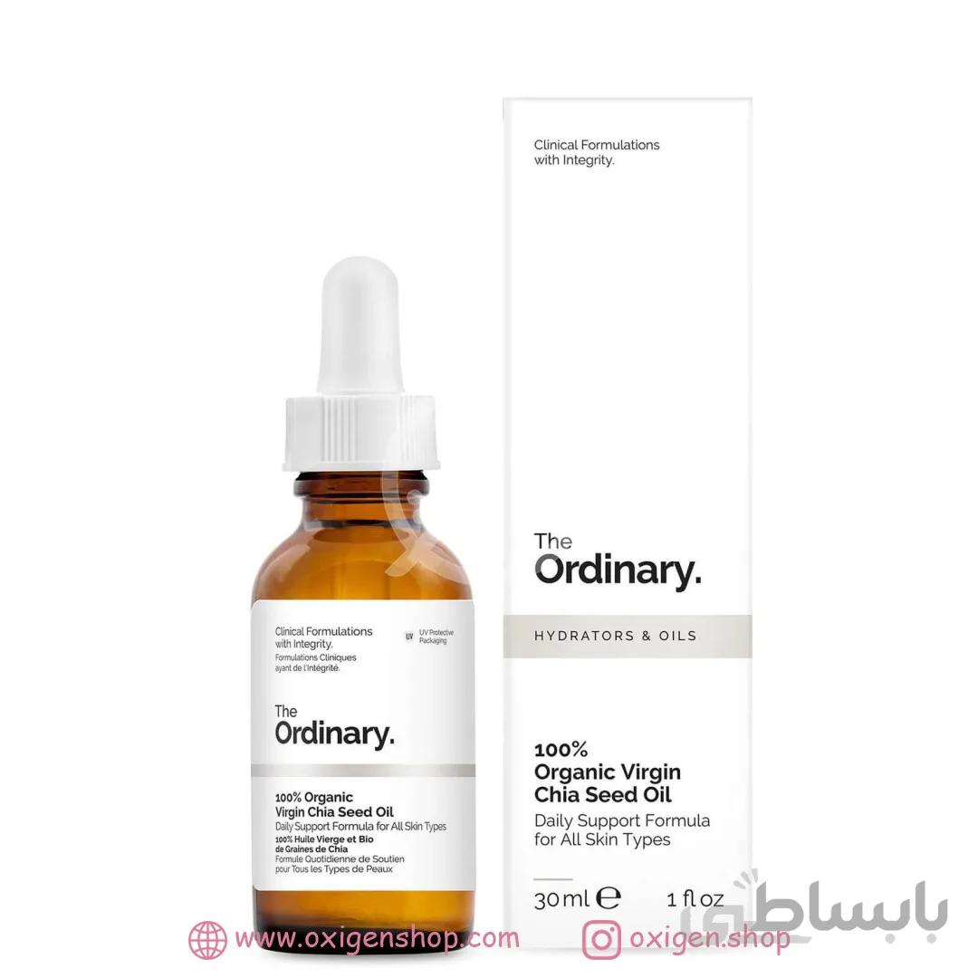 سرم 100٪ روغن بذر چیا اوردینری ا The Ordinary 100% Organic Virgin Chia Seed Oil