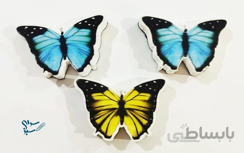 تخته پاک کن وایت برد طرح پروانه ای
